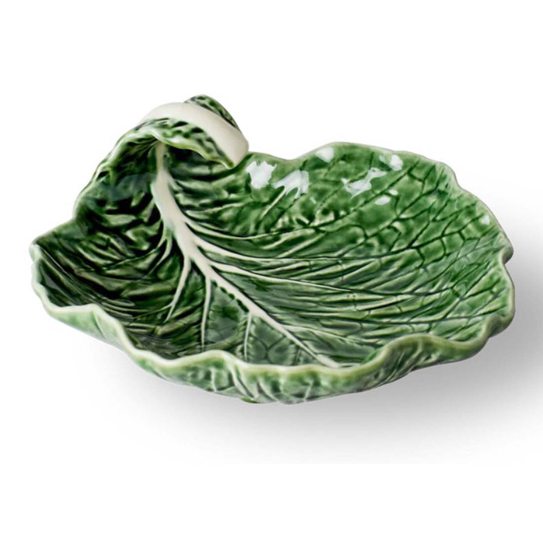 Medium Green Cabbage Leaf Dish plateandpeonie